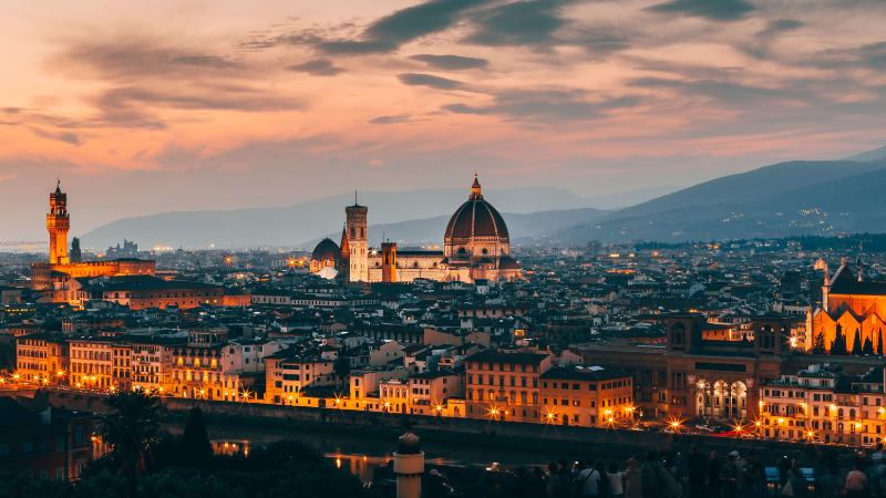 Florence, Férias para Casais